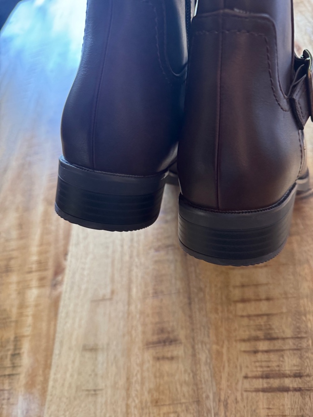 Naturalizer Tiernan Women's Brown faux leather Tall Buckle Riding Boots 9.5 NEW - Picture 12 of 12